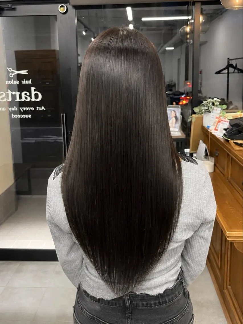ロング 縮毛矯正 トリートメント 縮毛矯正 トリートメント darts リョウのヘアスタイル