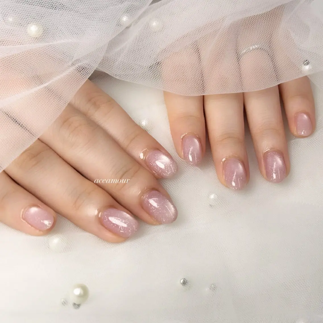 ネイル ハンドネイル ネイル/耳つぼ /新ホワイトニングのネイルデザイン