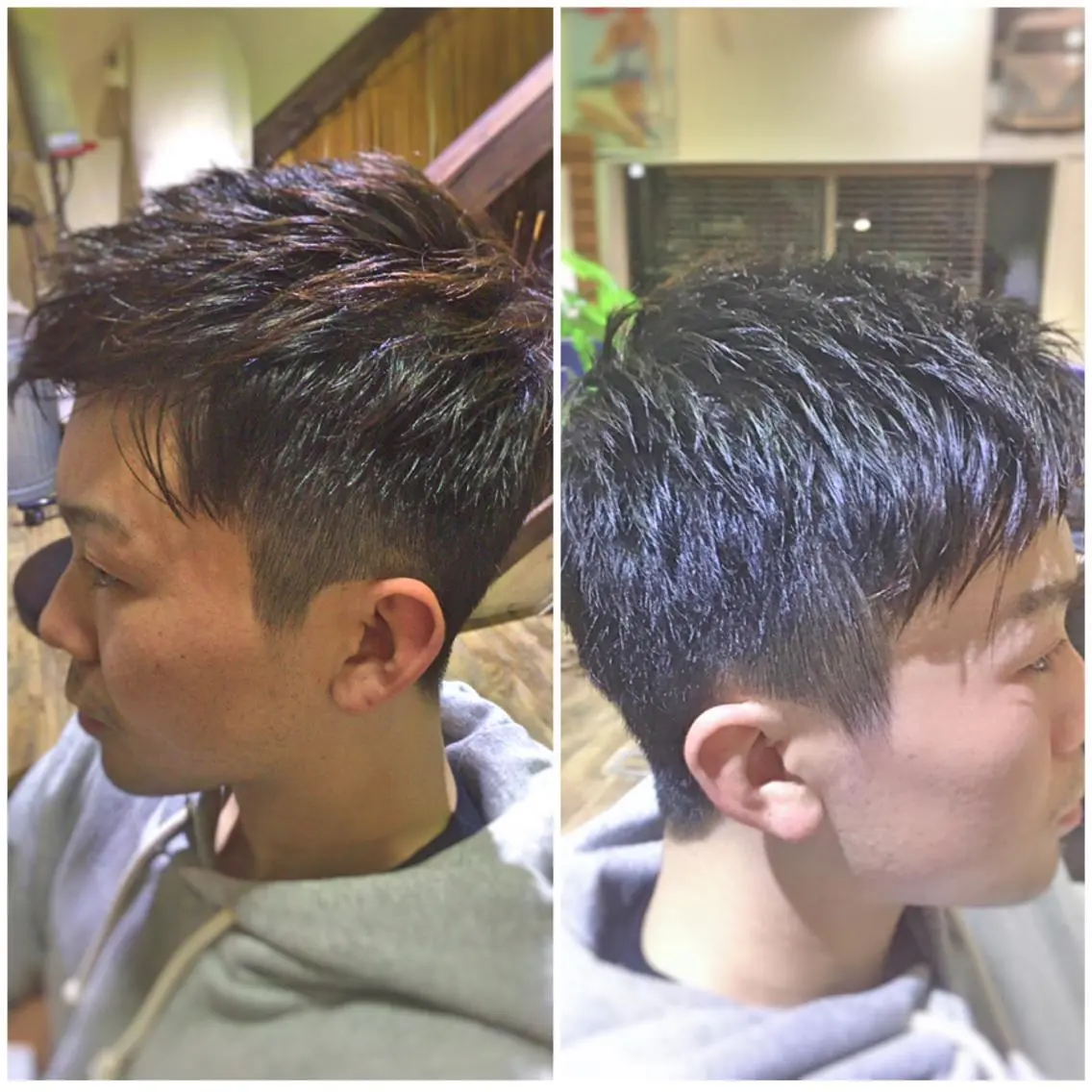 ショート メンズ タカハシ ユウヤのヘアスタイル