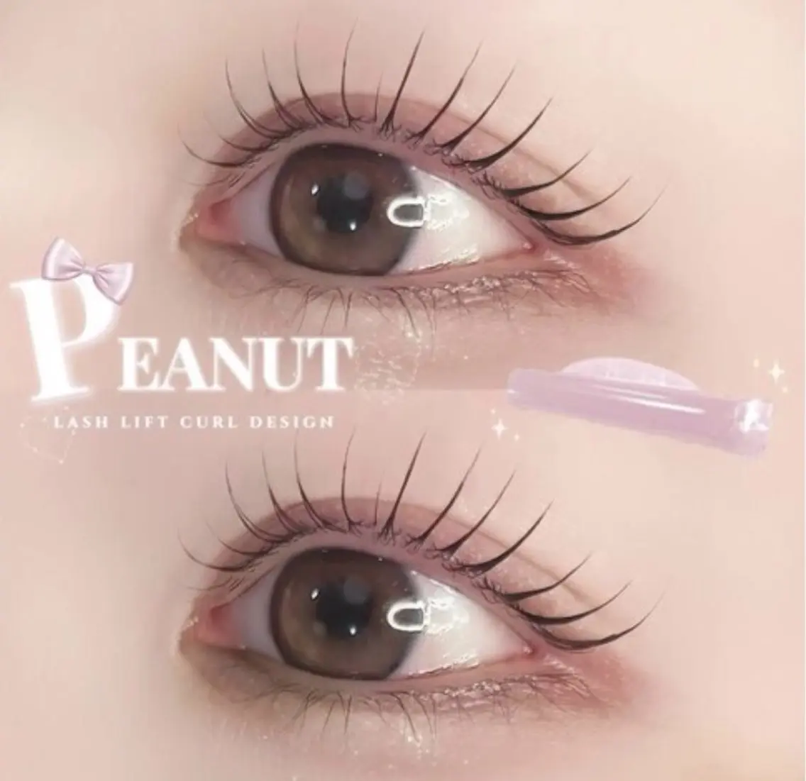 🦋ラッシュリフト/ピーナッツロッド🥜/仕上げコーティング剤付き🫧の写真