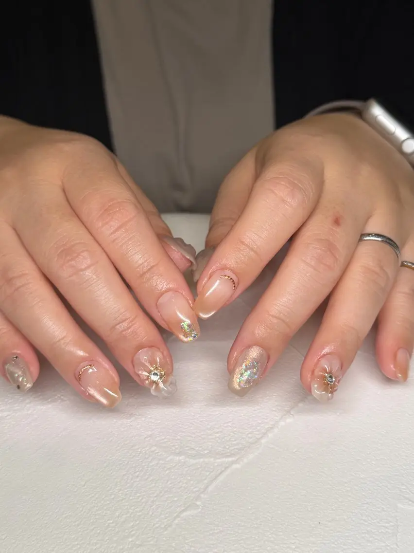 ネイル ハンドネイル 🦋Tink🦋 asukaのネイルデザイン