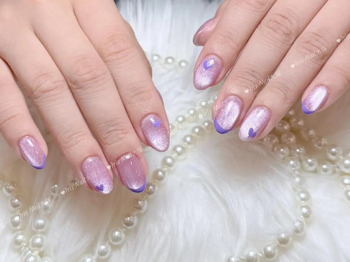 ネイル ハンドネイル 💕藤江 月🌸🍒のネイルデザイン