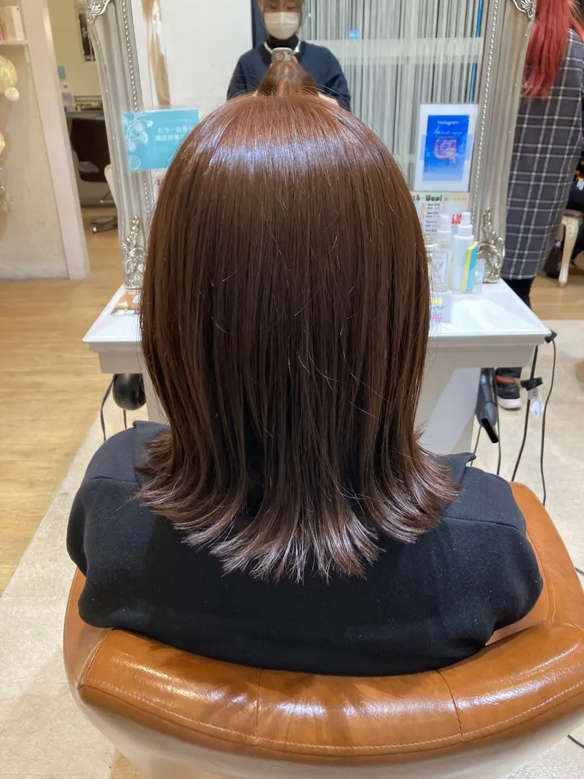 カラー 今中紗英 /奈良市/尼ヶ辻のヘアスタイル