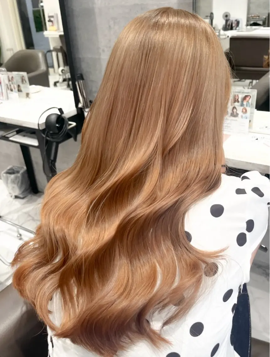 ロング ヘアカラー Grow by NYNY 田代 紀恵のヘアスタイル