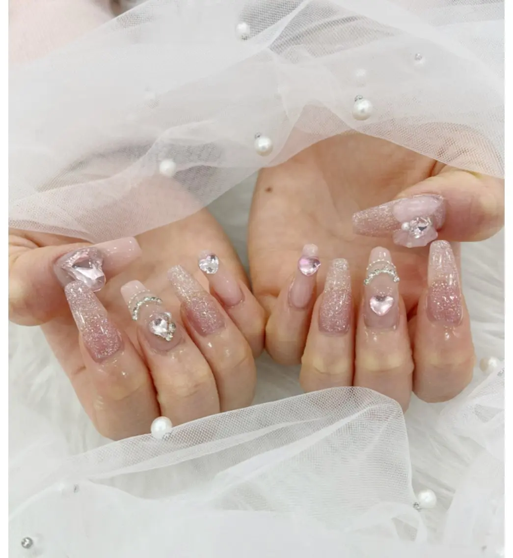 ネイル 長さ出し フットネイル ジェルネイル 韓国ネイル マグネットネイル #Amin nail salonのネイルデザイン