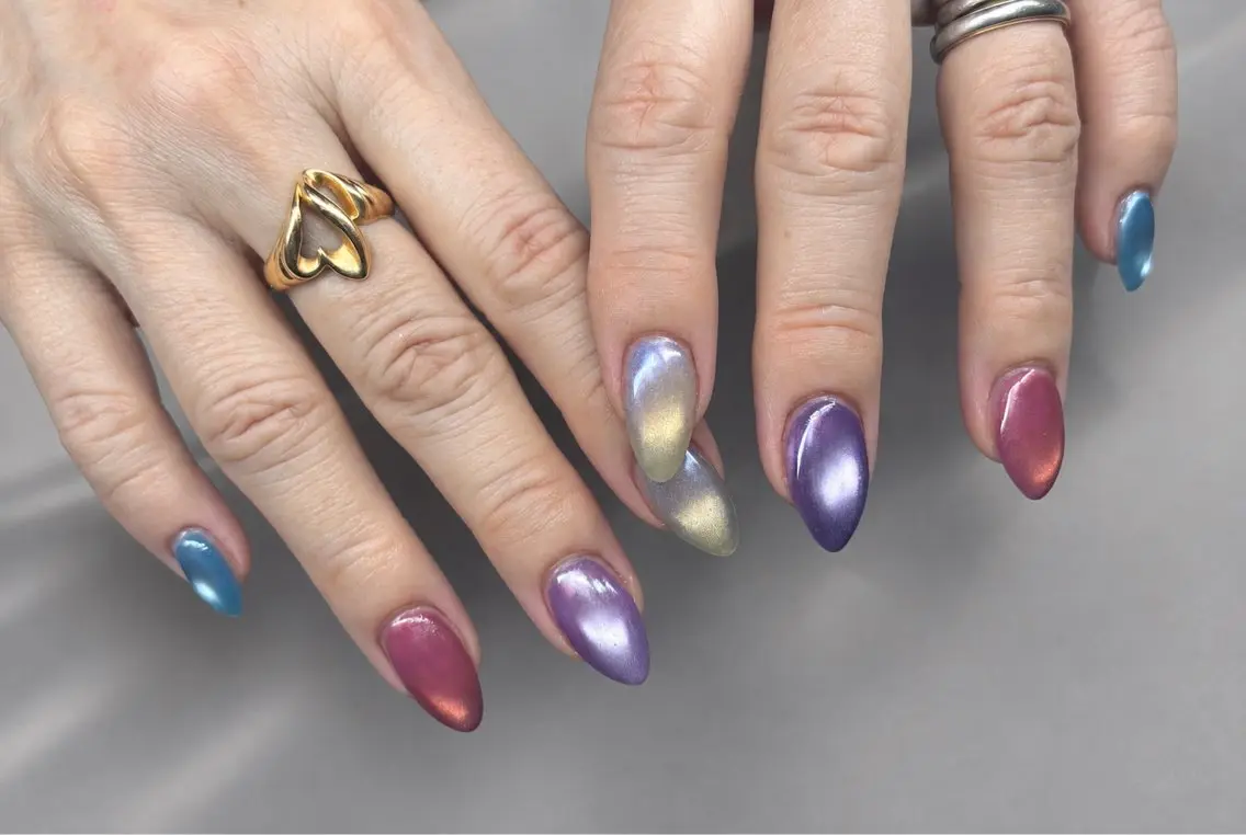 ミディアム ハンドネイル aoz asukaのネイルデザイン