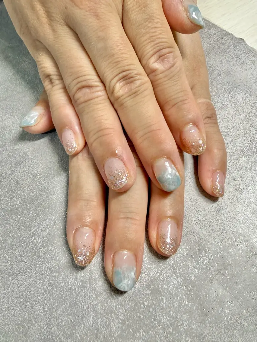 ネイル ハンドネイル Yu-a 🌻 ルカのネイルデザイン