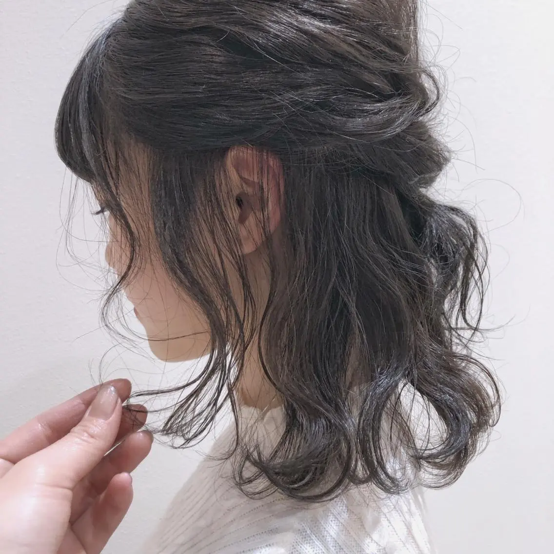 ミディアム カラー ヘアアレンジ アイブロウ 🍋黒瀬梨央の眉毛・アイブロウイメージ