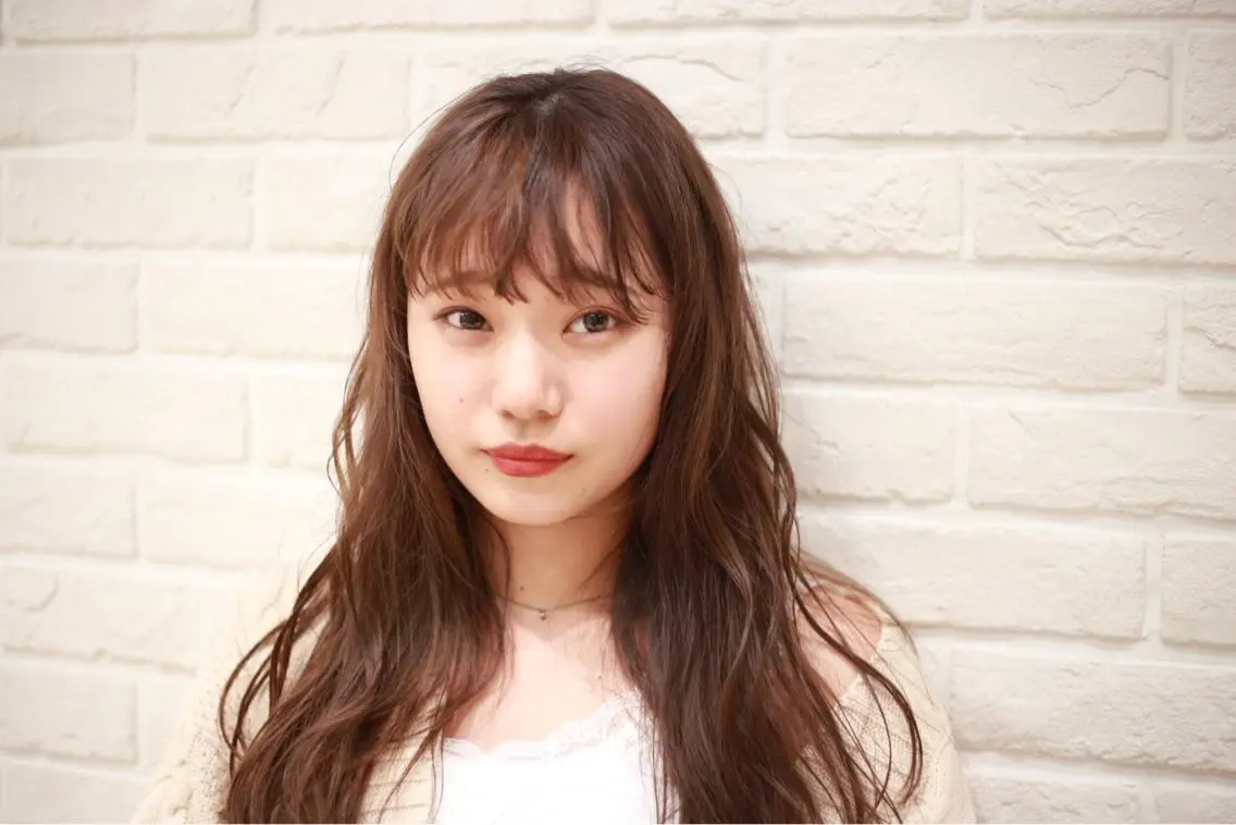 ロング カラー カット ヘアカラー なりたいが叶う ながしまじゅんきのヘアスタイル