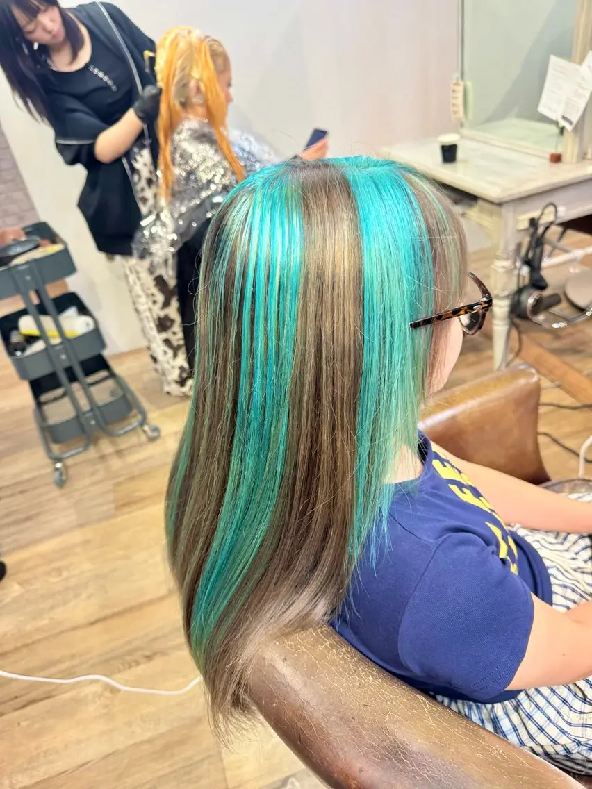 ロング カラー メンズ特化 ⚡️ひりゅう⚡️のヘアスタイル