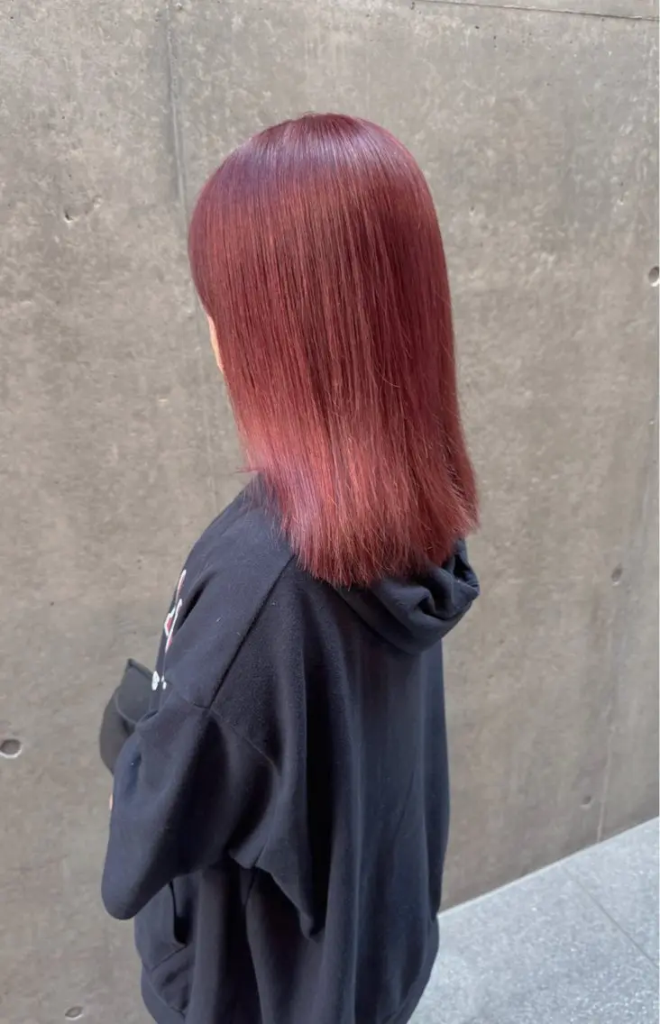 ミディアム カット ヘアカラー トリートメント ミヤザキ ソウマのヘアスタイル