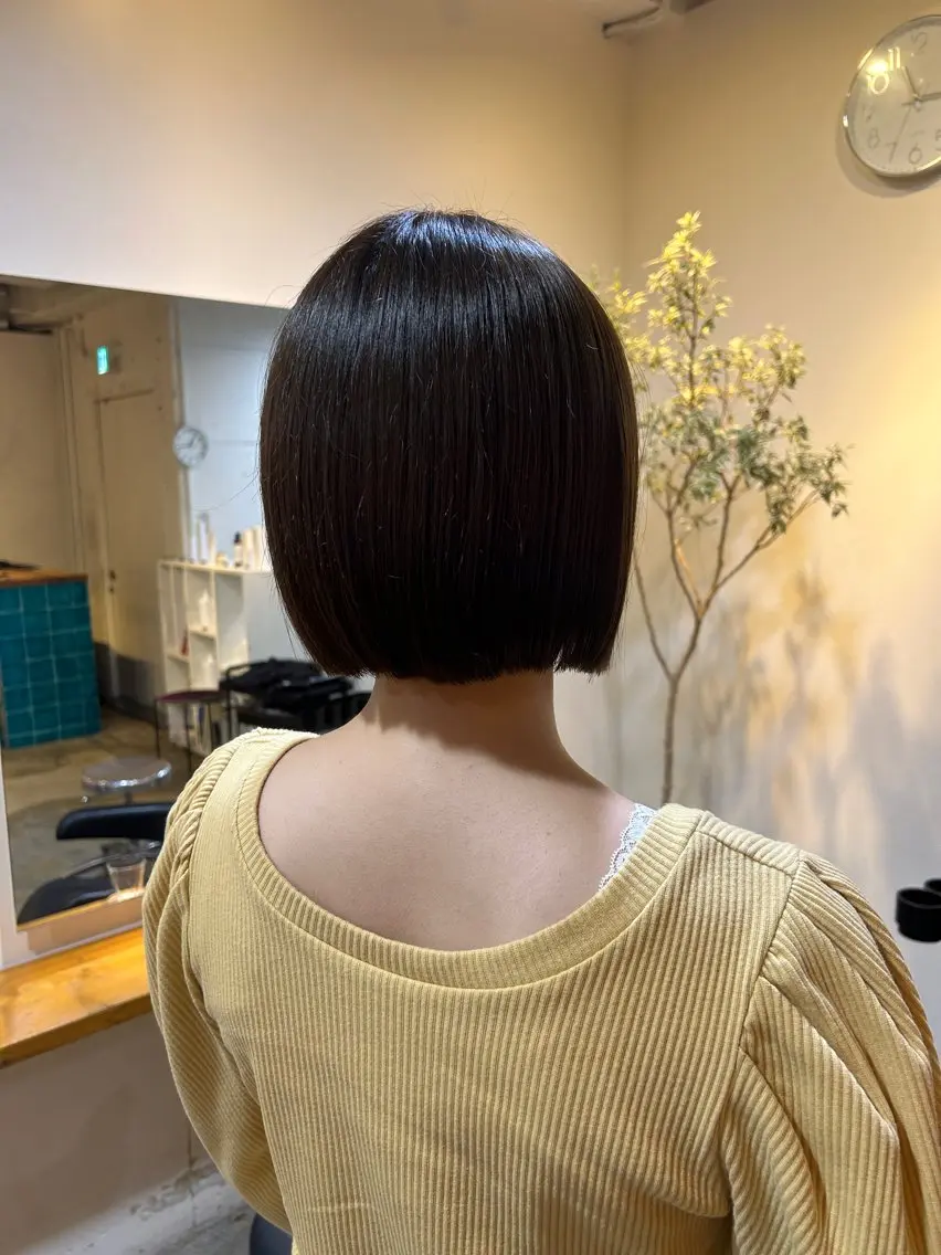 ショート ナチュラル大人っぽい スタイル　MAORIのヘアスタイル
