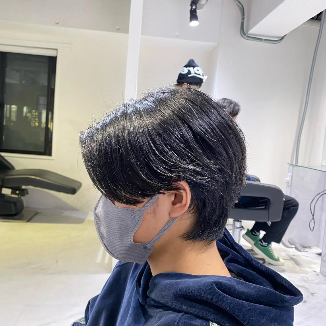 ショート カラー パーマ メンズ メンズの天才 ツバサのヘアスタイル