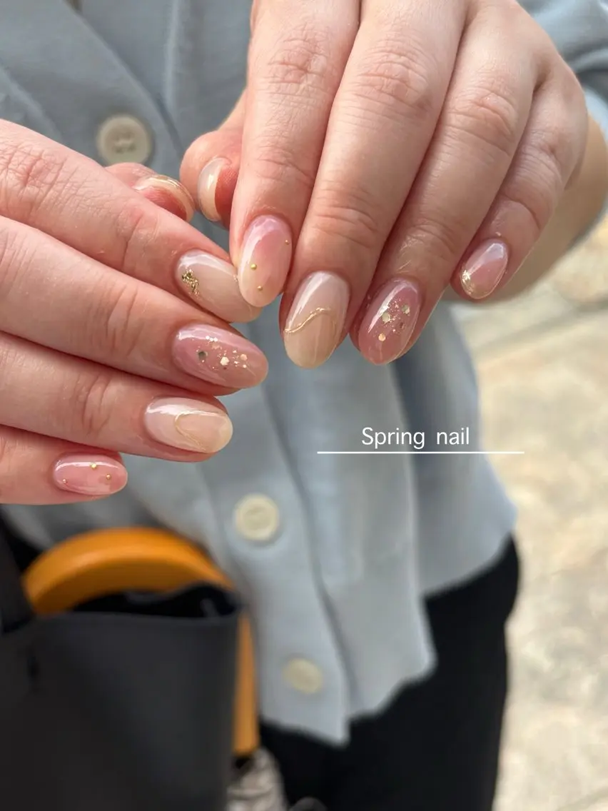 ネイル ニュアンスネイル ショートネイル ハンドネイル Nail Salon Luzのネイルデザイン