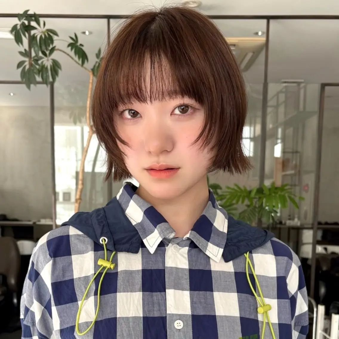 セミロング カラー カット ヘアカラー 銀座/髪質改善カラー /ボブ/本田 聖のヘアスタイル
