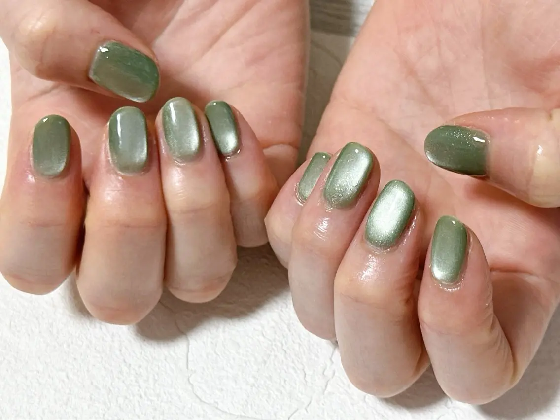 ネイル オーロラネイル フラワーネイル フットネイル フレンチネイル ジェルネイル ハンドネイル mogunail &blowのネイルデザイン