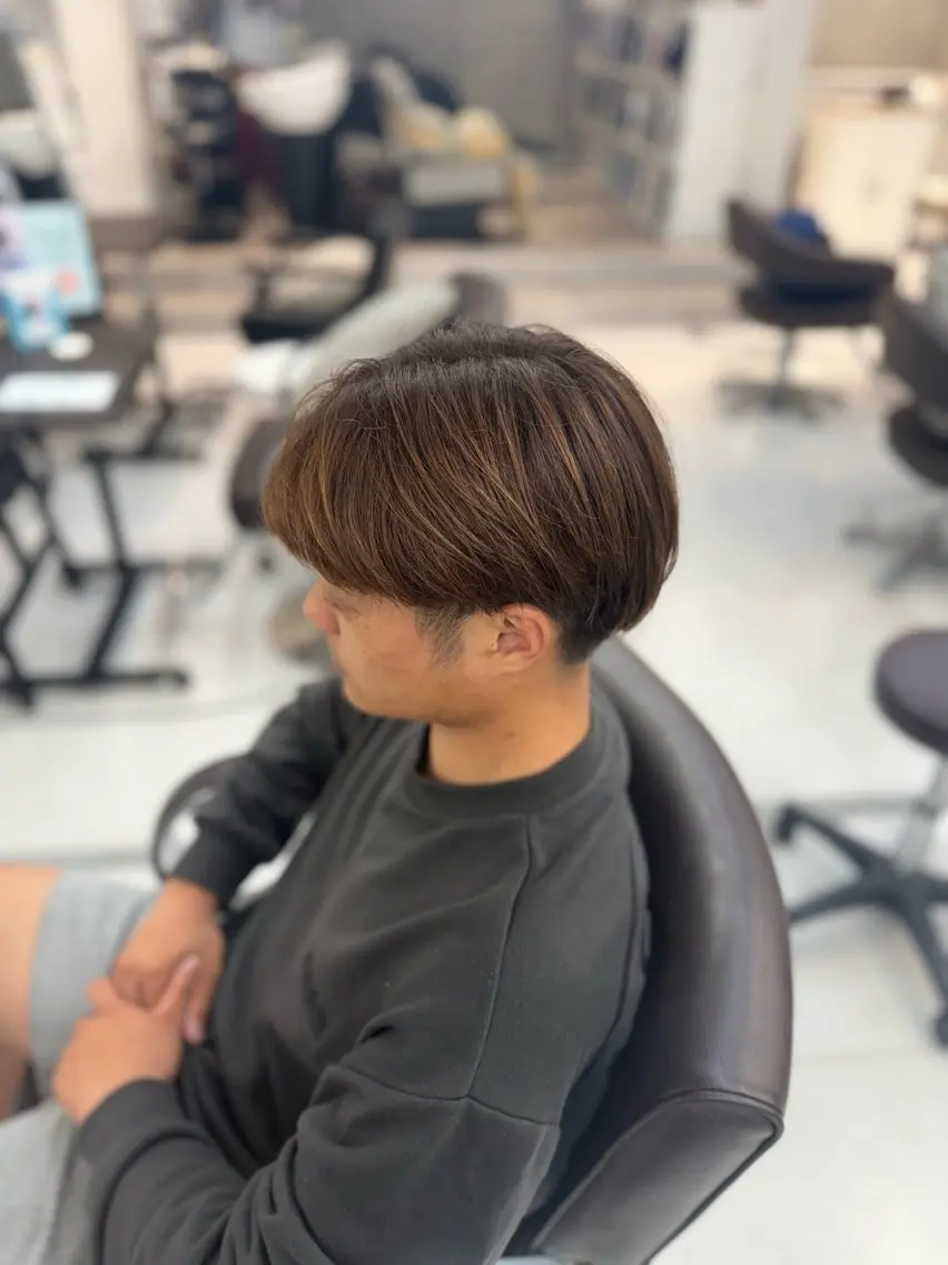 メンズ メンズハイライト ヘアカラー 髪質改善🔆/カラー 🎨/Katsukiのヘアスタイル