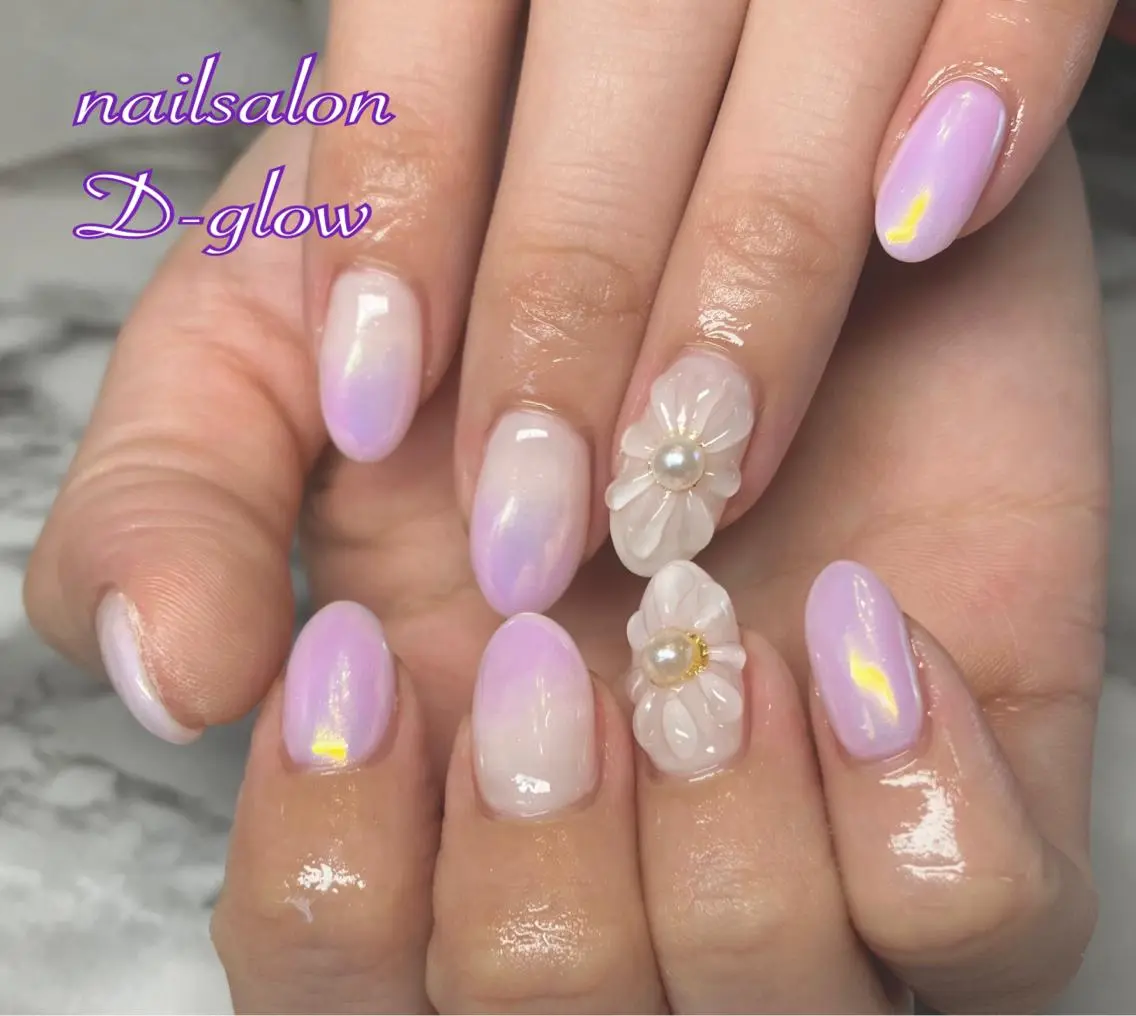 ネイル ハンドネイル ネイルサロン D-glowのネイルデザイン
