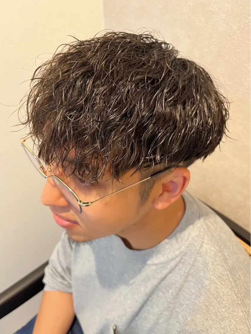 パーマ メンズ メンズパーマ 熊本メンズ/嘉島 /坂嶋大飛のヘアスタイル