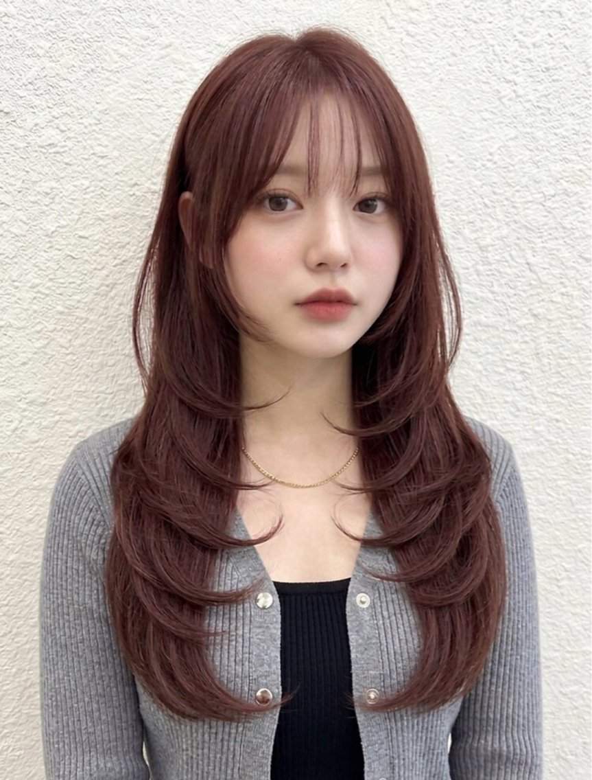 ロング 髙浪 みゆきのヘアスタイル