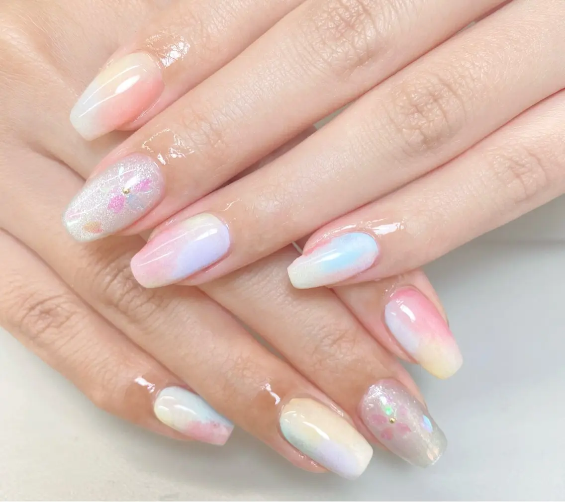 ネイル ハンドネイル AngelChris ビューティーサロン琳のネイルデザイン
