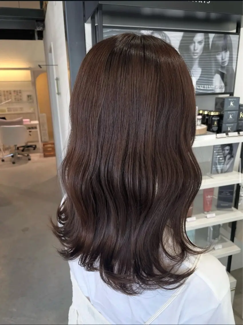 ロング レイヤーカット GRANDEUR natsukiのヘアスタイル