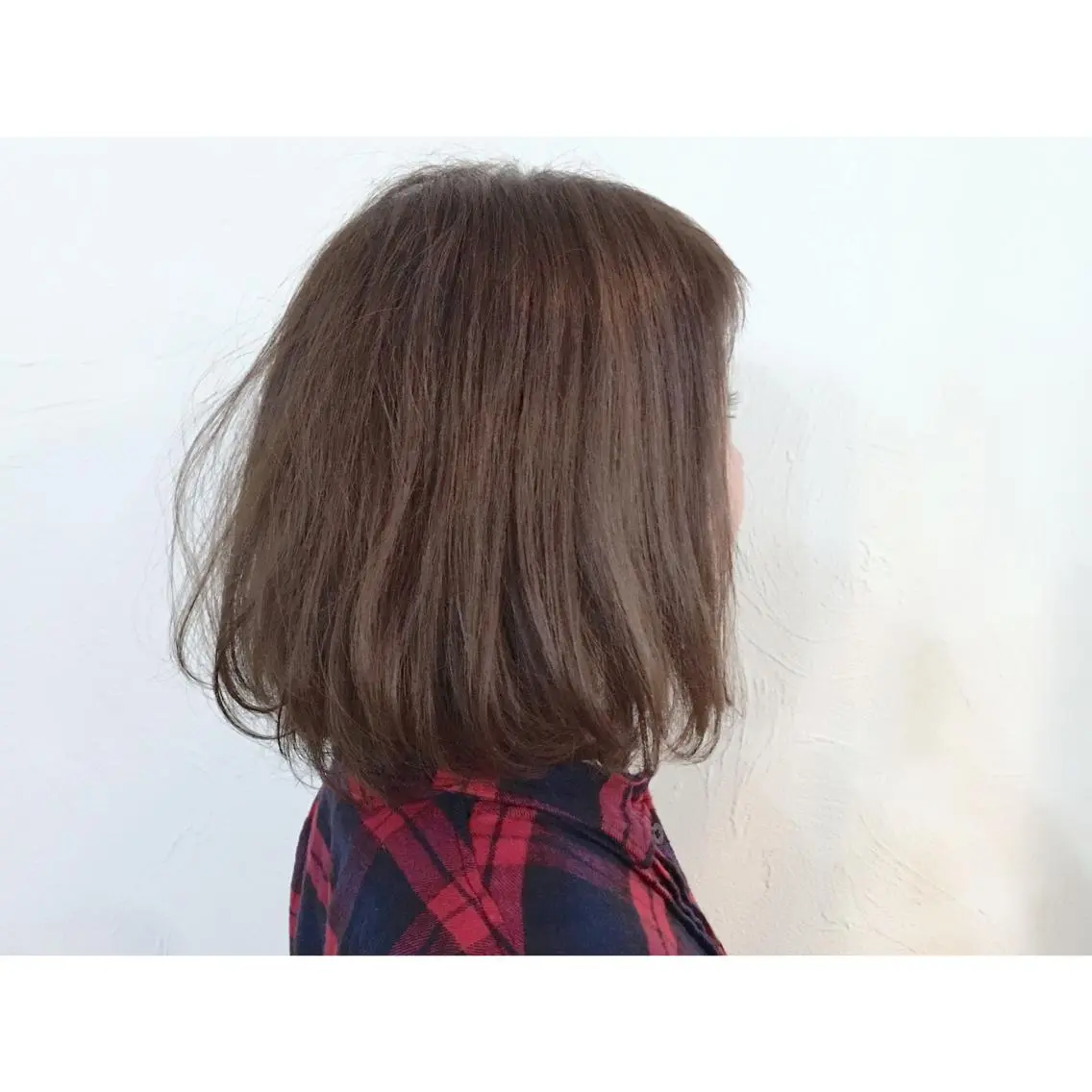 ミディアム ボブ レイヤーカット 【今だけブリーチ 限定価格💕】すみのヘアスタイル