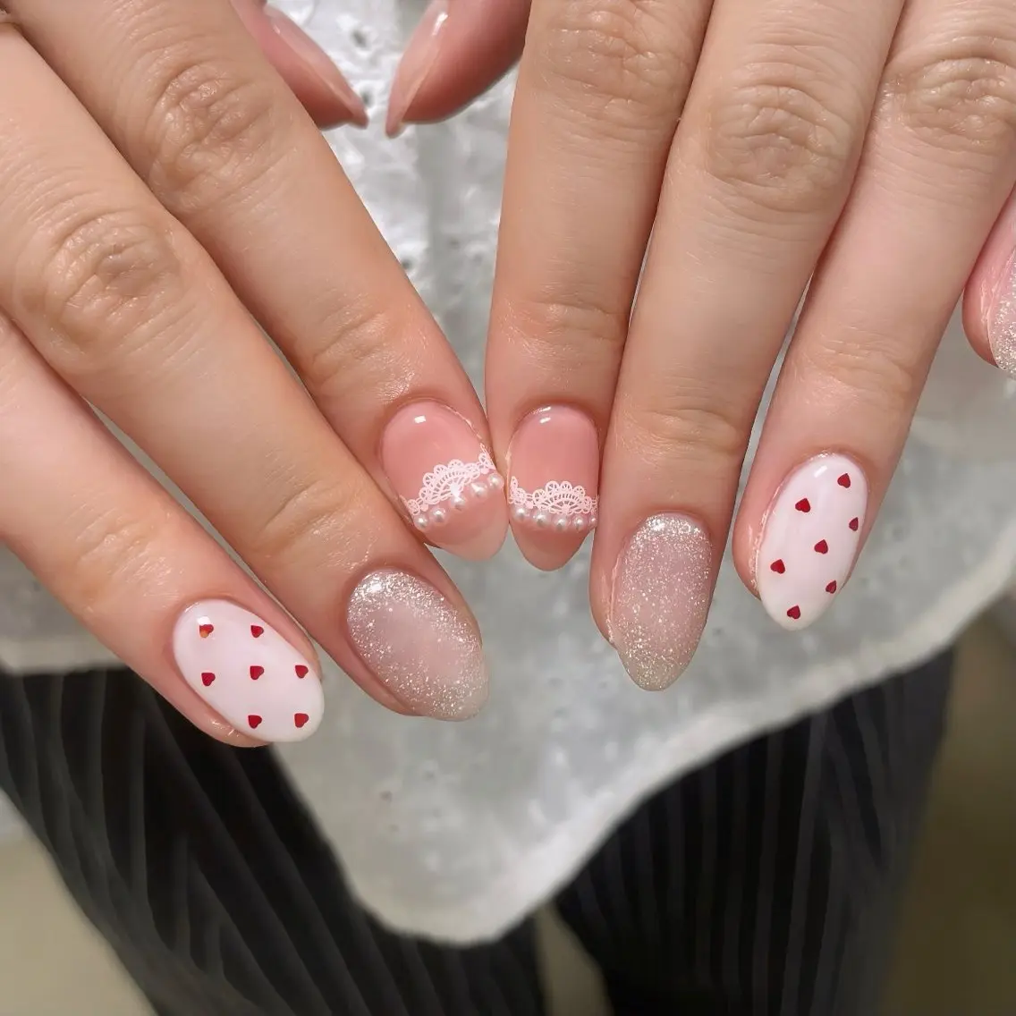 ネイル ワンカラーネイル シンプルネイル MARU NAIL Izumiのネイルデザイン