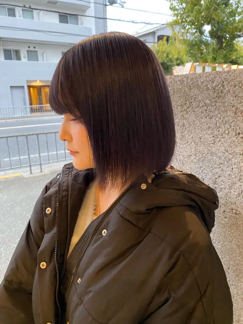 カラー カット ヘアカラー レイヤーカット/ ダブルカラーサクライのヘアスタイル