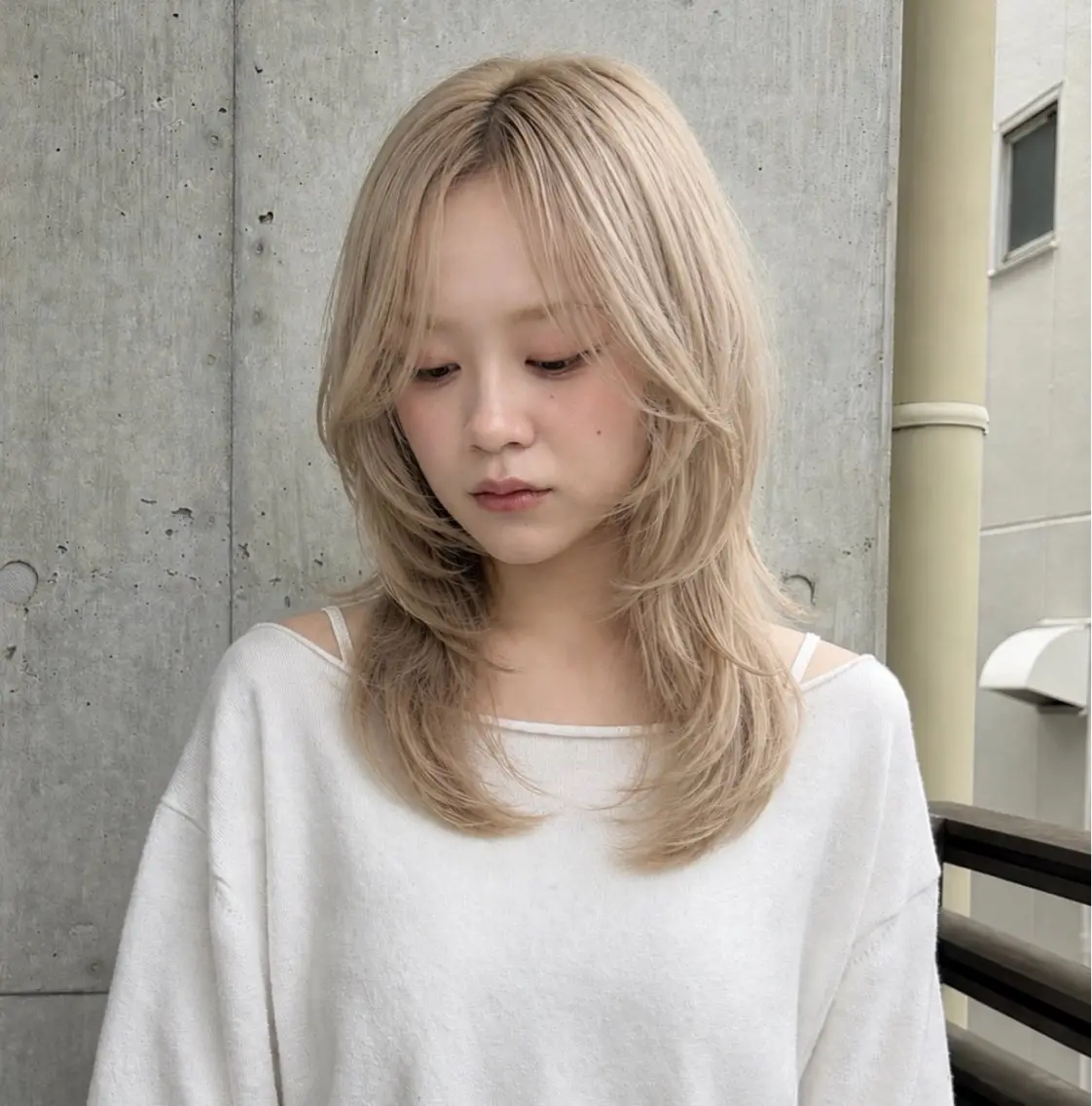 カラー ヘアカラー 🎀ミク🎀/ハイト ーン/デザインカラーのヘアスタイル
