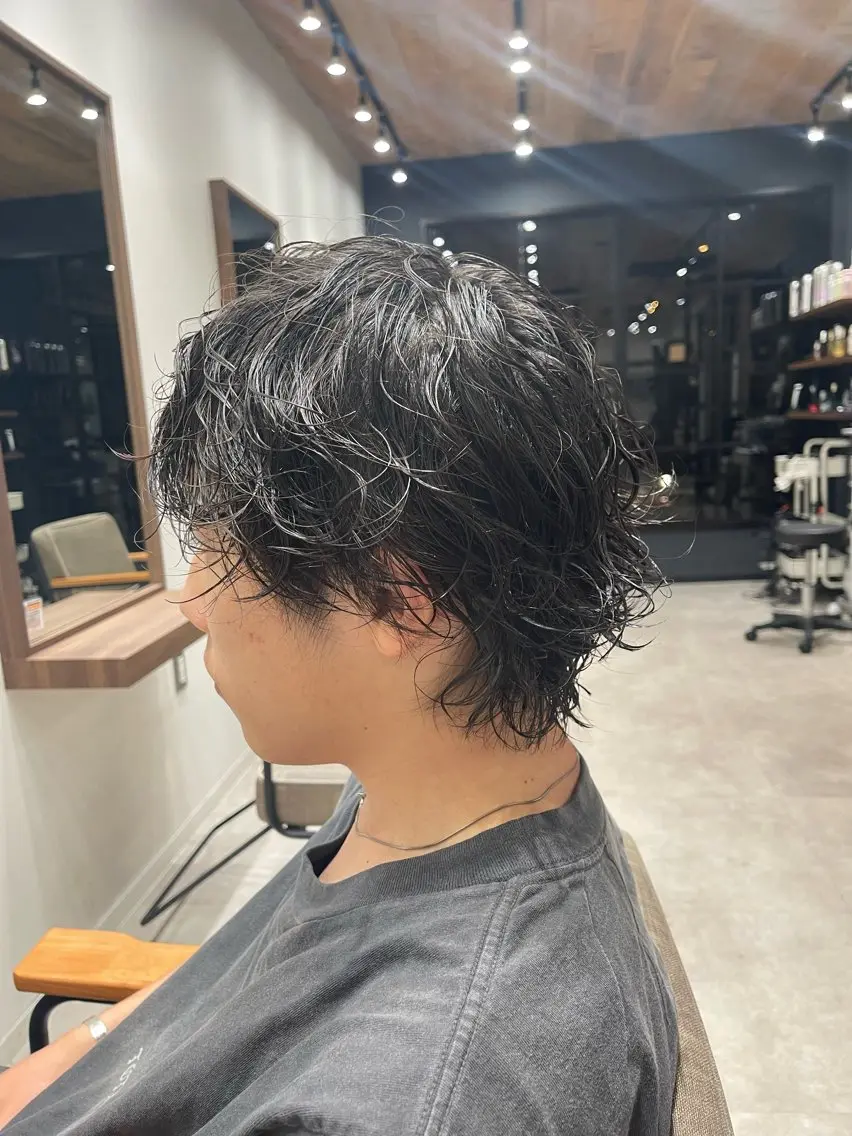 ショート カット パーマ 朝5分でキマる艶髪 ／ヤマダのヘアスタイル