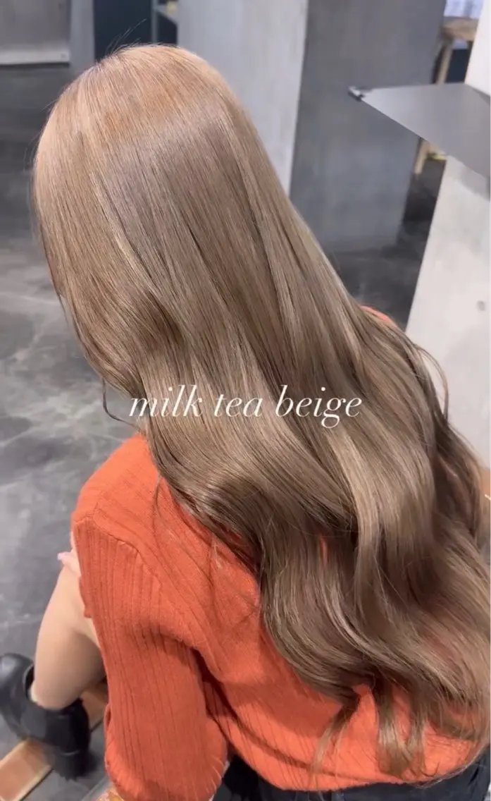ロング カラー ヘアカラー 五味 亜有里のヘアスタイル