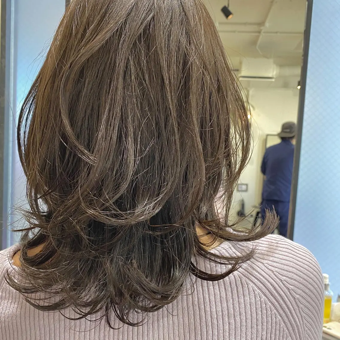 ミディアム カラー ヘアアレンジ 【ダメージレス施術】 【透明感】北村 拓也のヘアスタイル