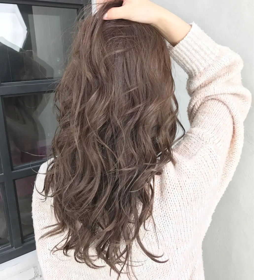 セミロング カラー ベージュカラー ミルクティーベージュ TOMOYA/ ショート、レイヤーのヘアスタイル