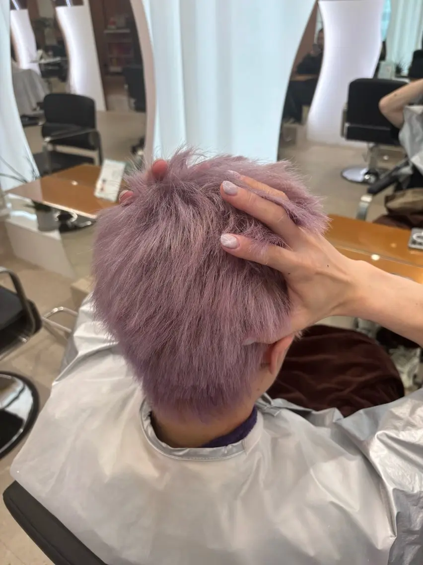 ショート ヘアカラー トリートメント 平瀬 胡桃のヘアスタイル