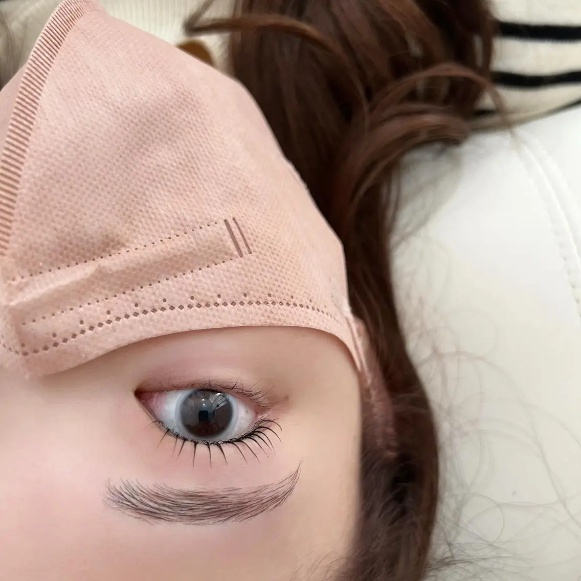 眉毛ワックス × 眉毛 パーマ 🌱の写真