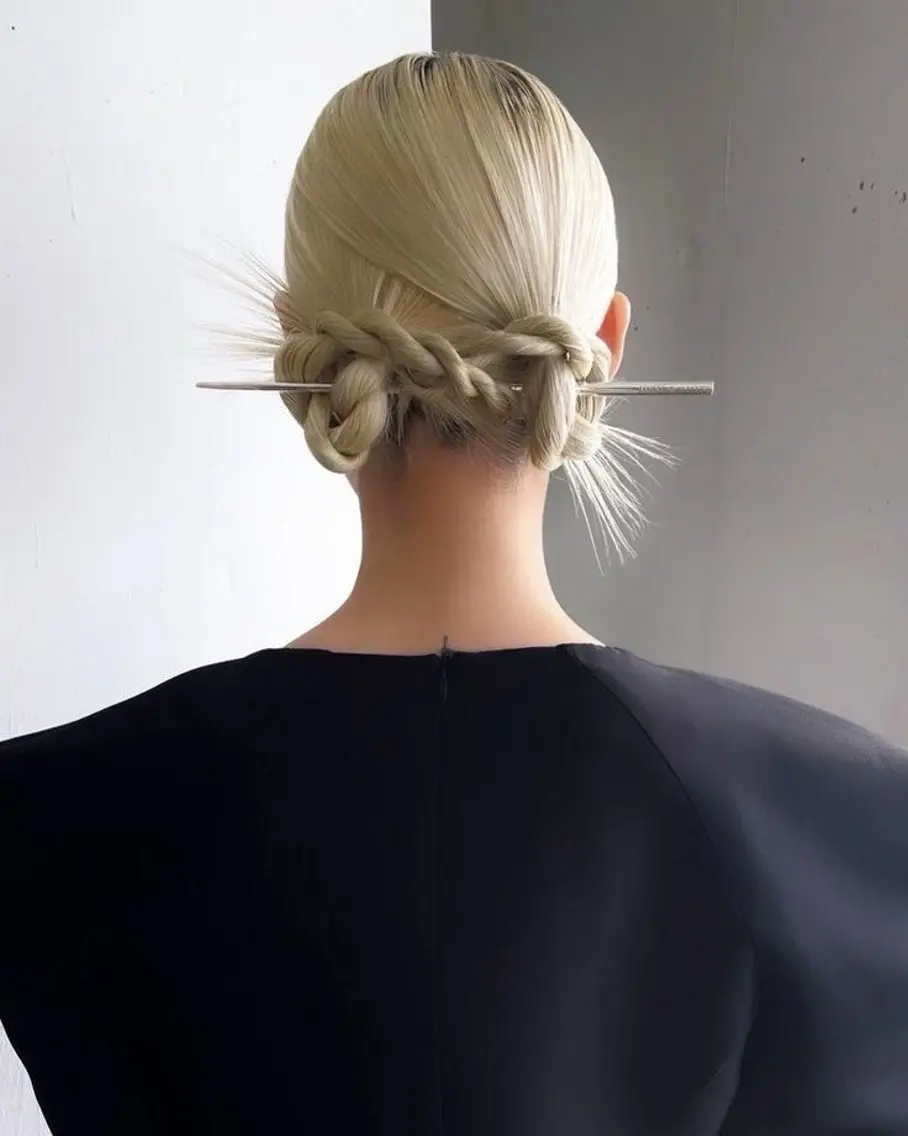 ヘアセット🎀🤍の写真