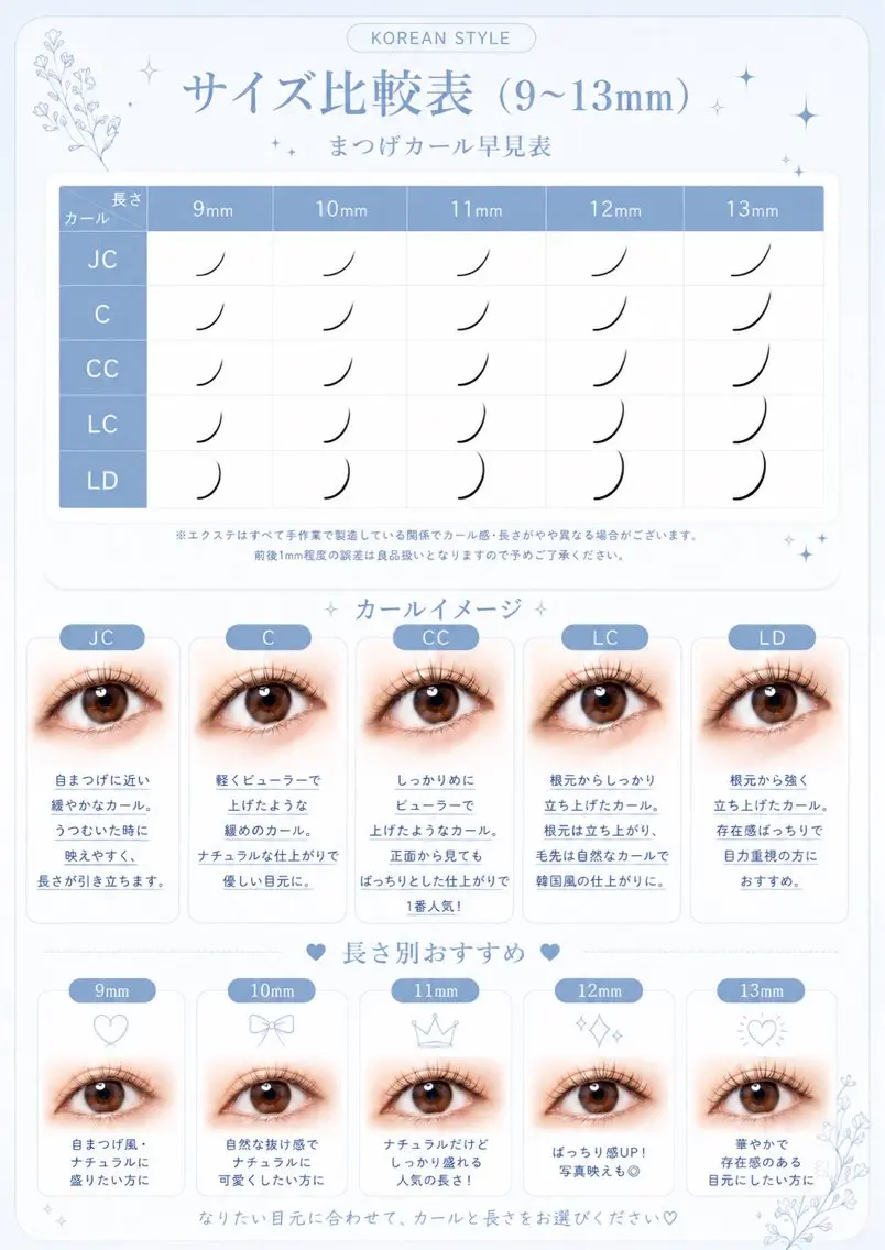 マツエク・マツパ Cカール Dカール マツエク 韓国まつげ🩶美眉 /AYANEのマツエク・マツパデザイン