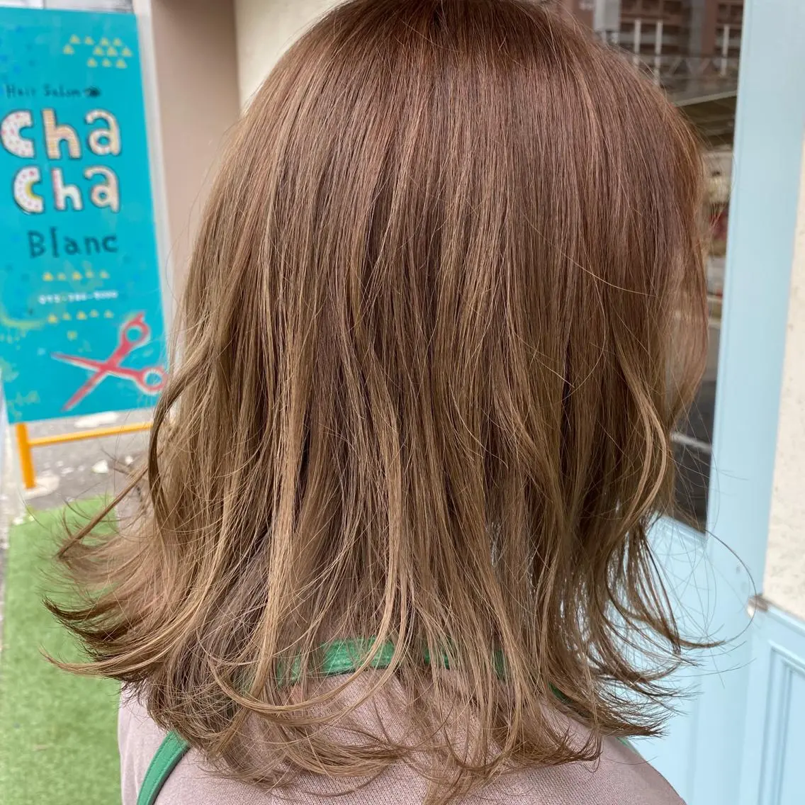 カラー garden HAIR 優月のヘアスタイル
