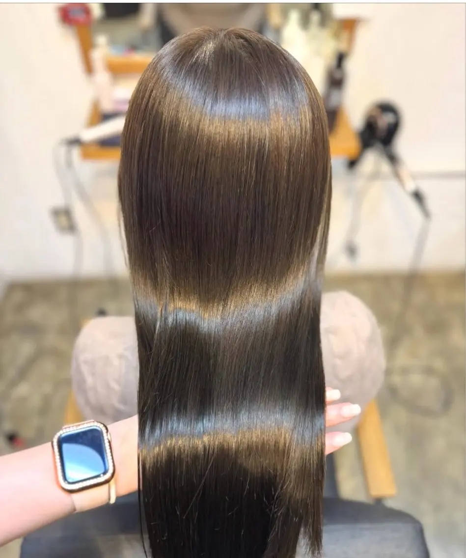 カラー ヘアカラー knock 烏丸御池 RIHOのヘアスタイル