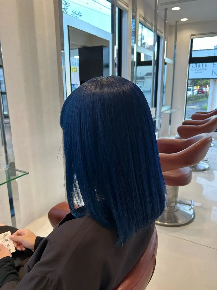ミディアム トリートメント 石塚 光流のヘアスタイル