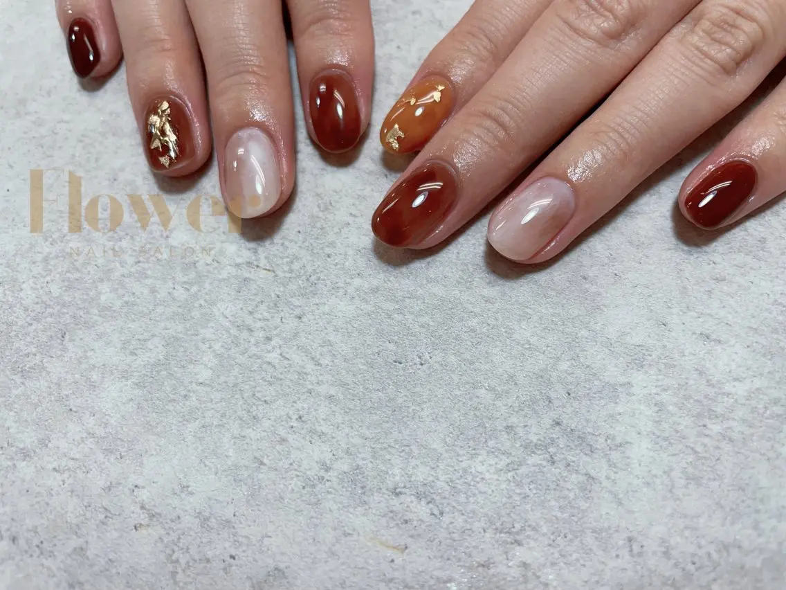 ネイル Flower nailのネイルデザイン