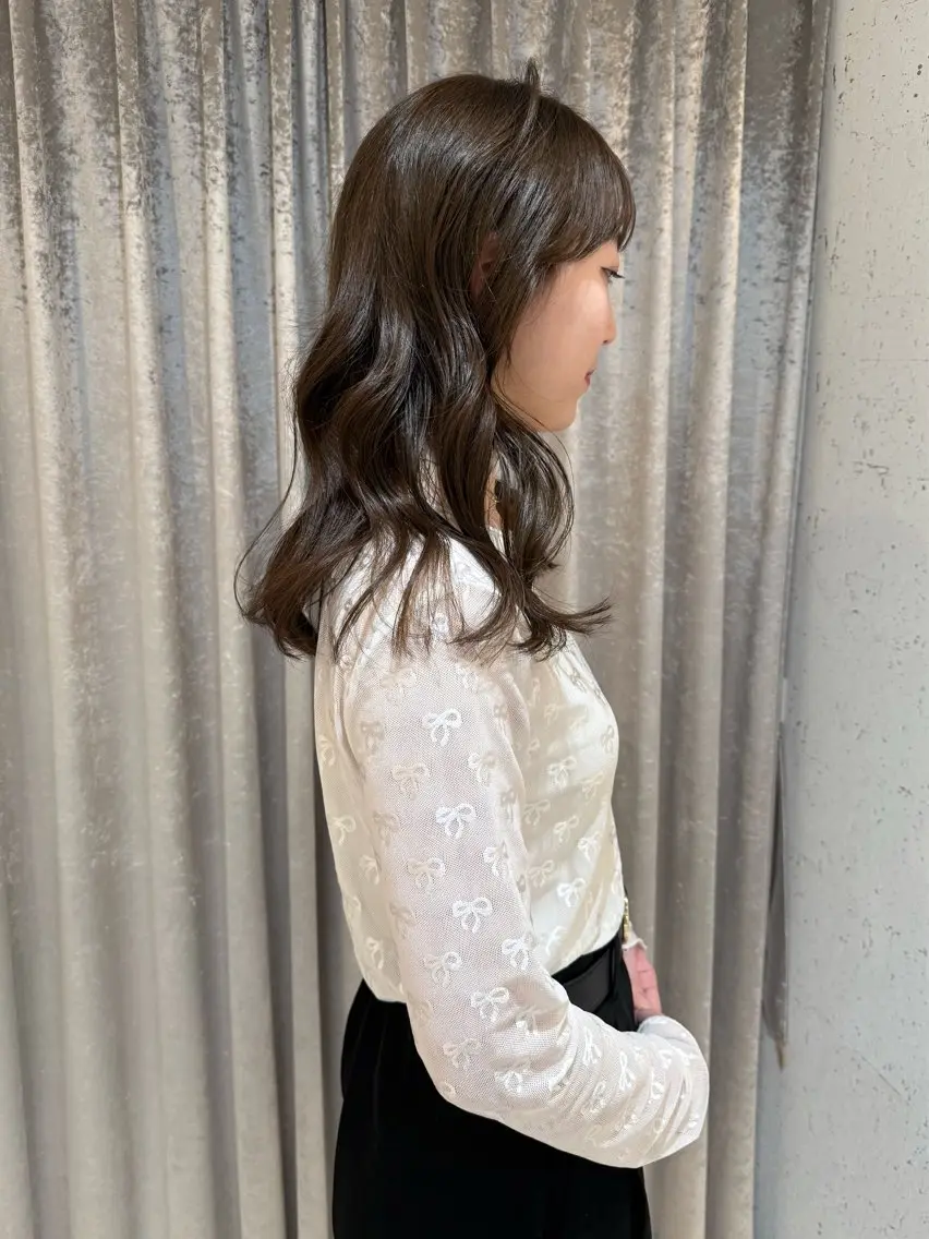 ロング カラー カット ヘアカラー トリートメント mai / linoah˚✧のヘアスタイル