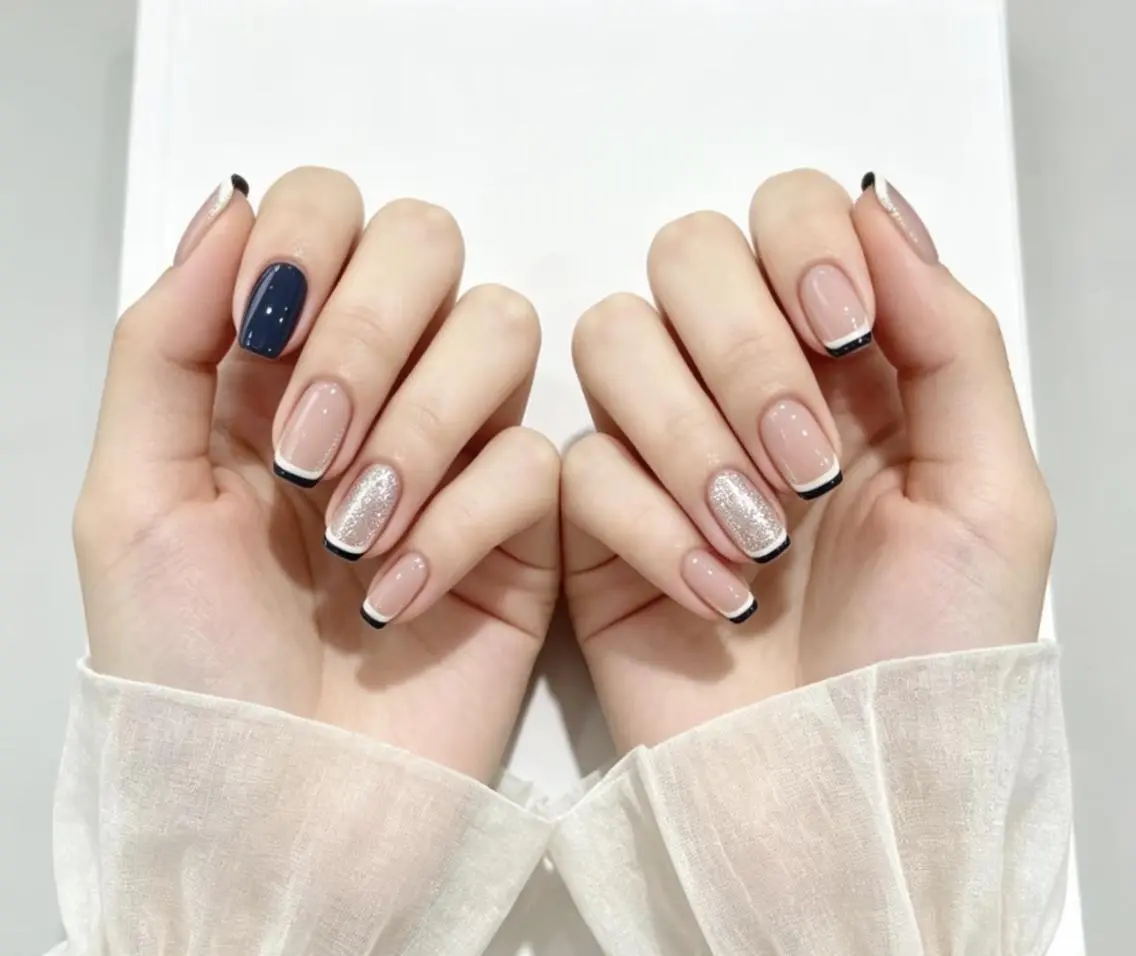 ネイル 韓国ネイル ワンホンネイル ami ｜韓国っぽnailのネイルデザイン