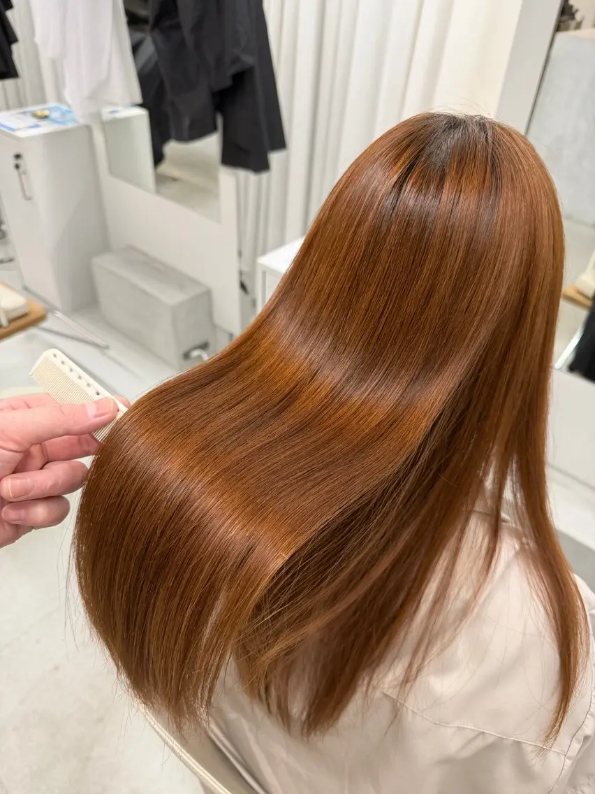 《髪にドラマを》髪質改善トリートメントの写真