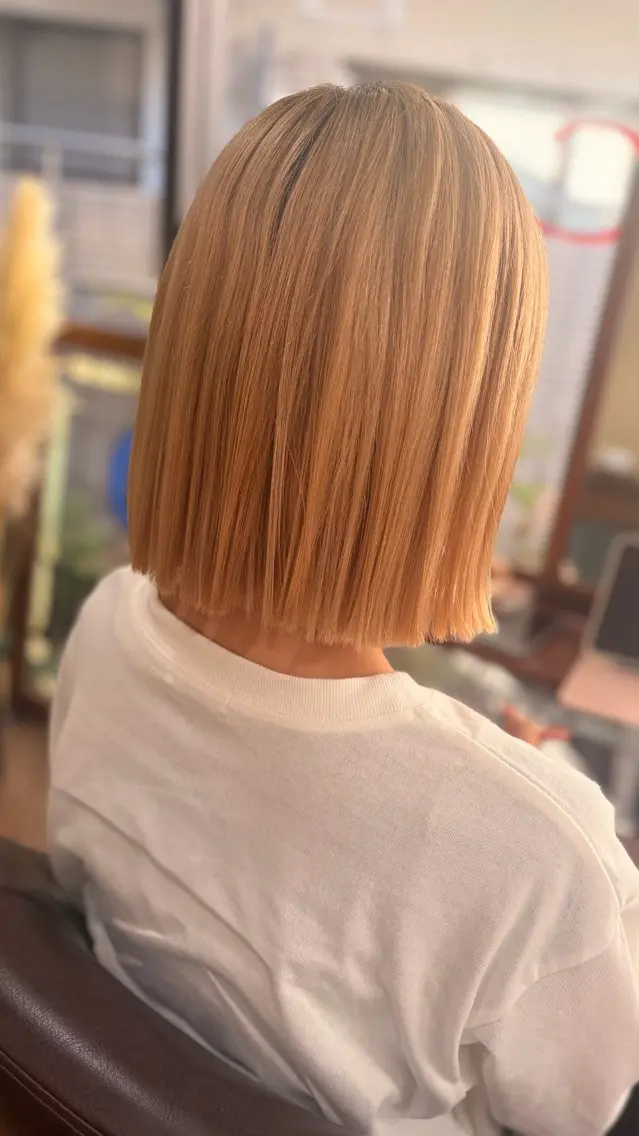 ミディアム カット トリートメント . kanokoのヘアスタイル