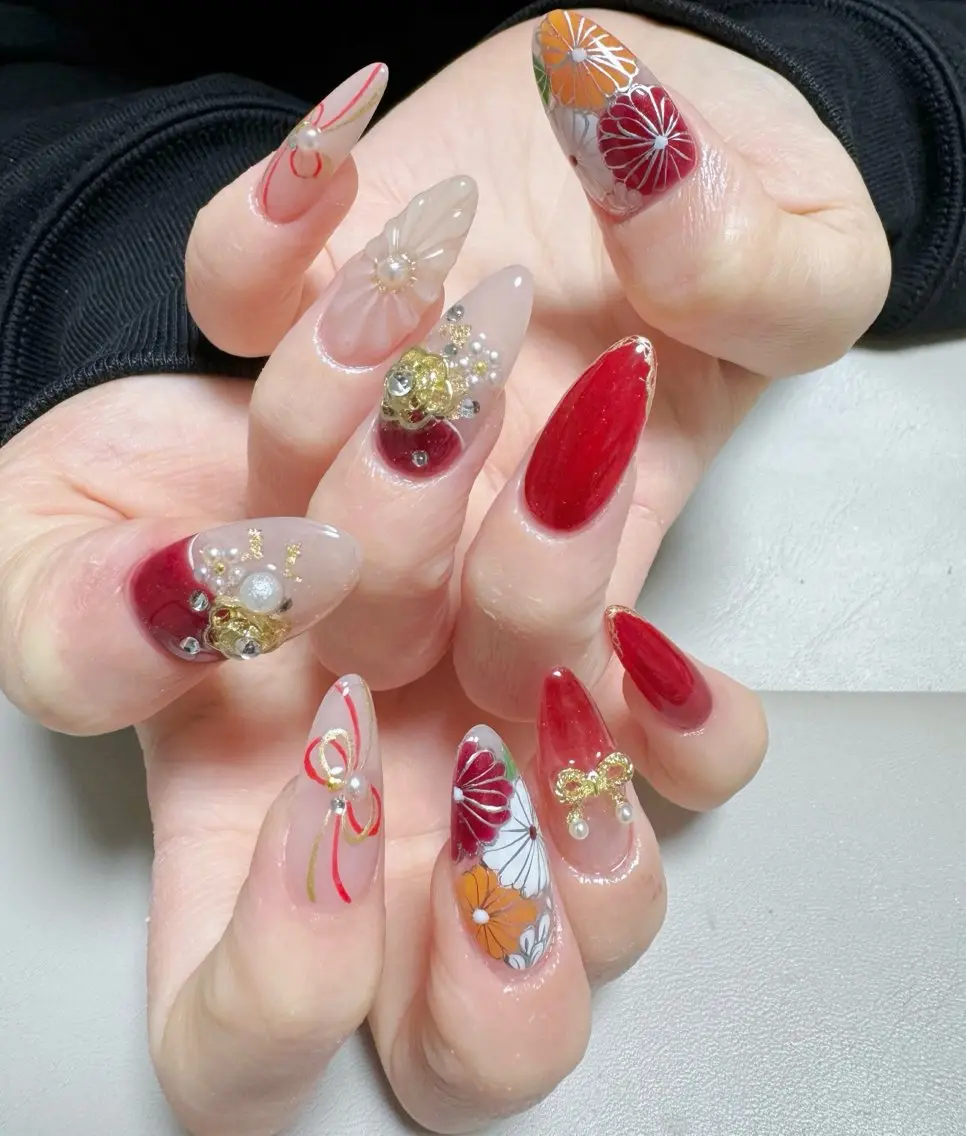 ネイル ハンドネイル ╹◡╹MimoEye lash🌻Nailのマツエク・マツパデザイン
