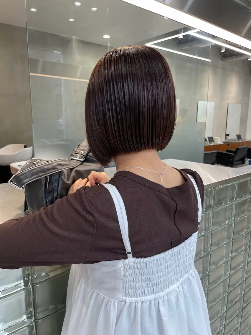ショート カット ヘアカラー 華 /ショート/ボブのヘアスタイル