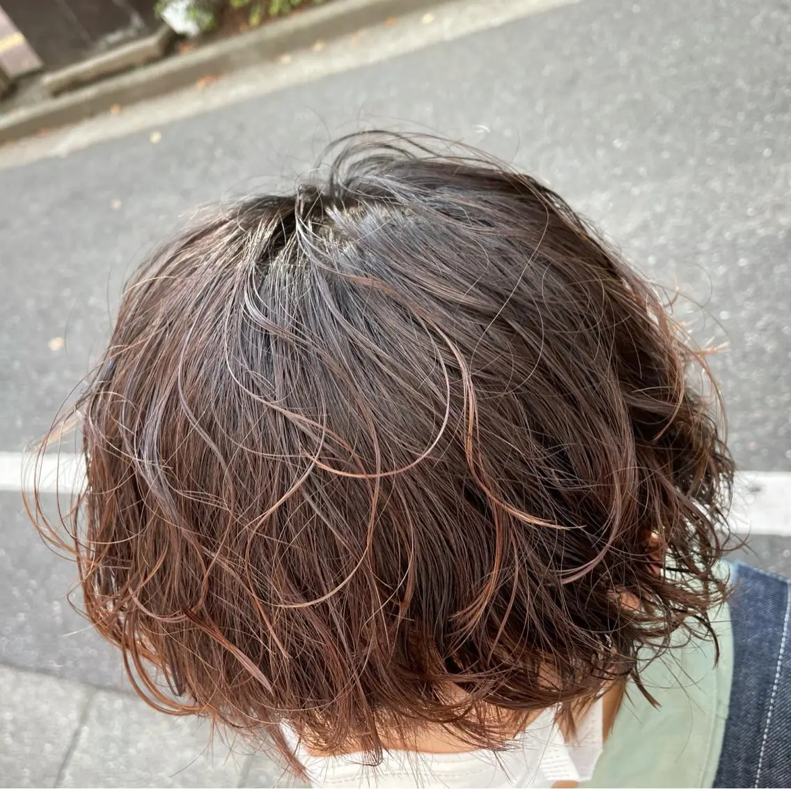 ショート パーマ カット パーマ トリートメント ヘッドスパ 【店長】 草間大輔のヘアスタイル