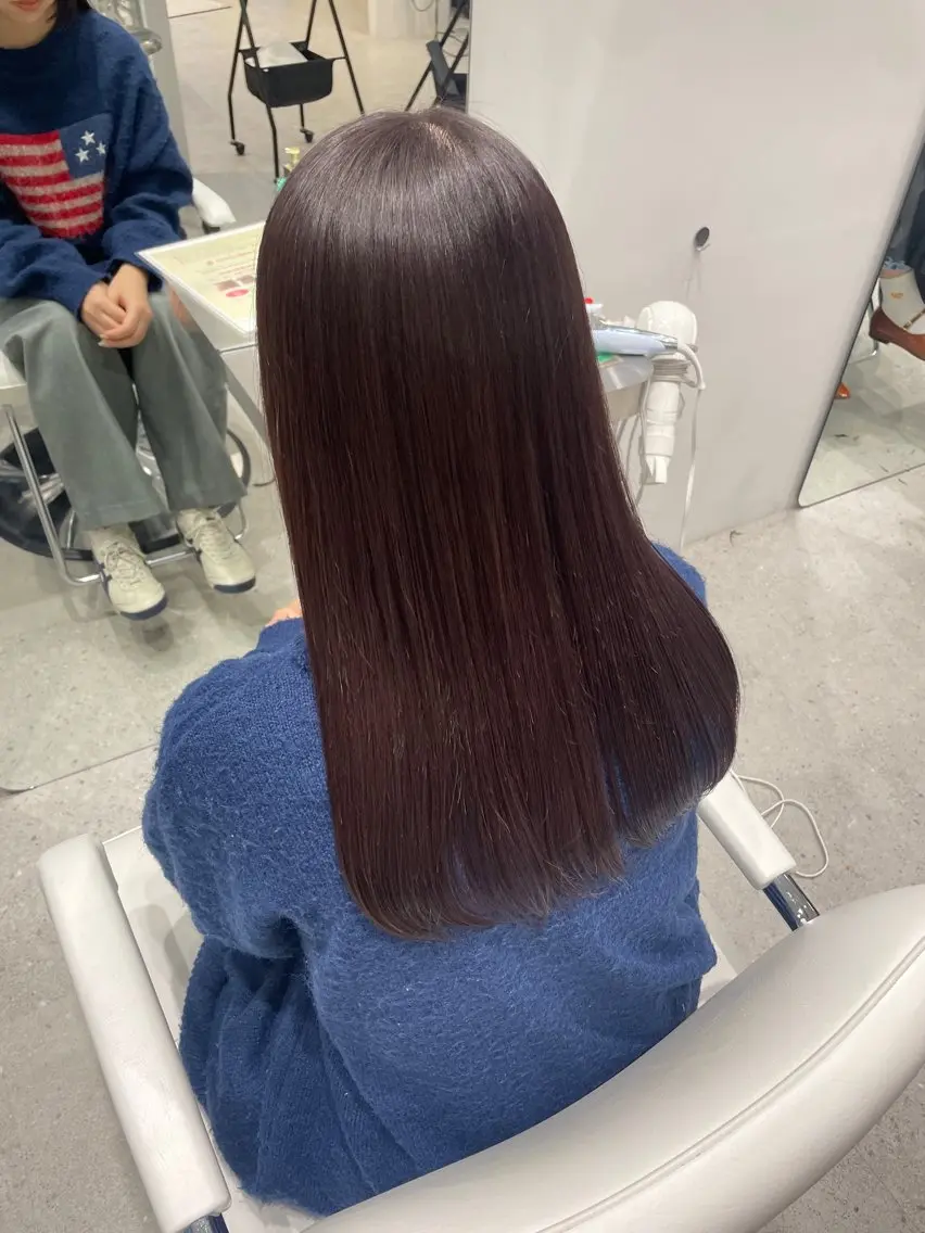 ロング カラー カット ヘアカラー Lyuck ⋆✦ HIROMIのヘアスタイル